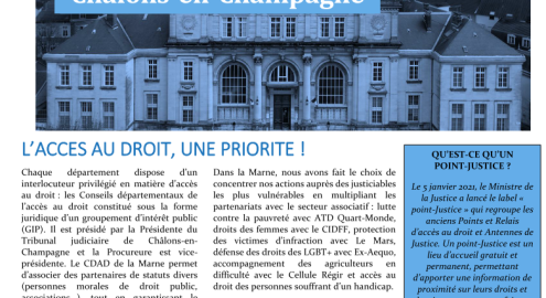 Le CDAD de la Marne renforce sa visibilité auprès des élus !