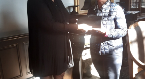 Le CDAD de la Marne offre une tablette numérique au TJ de Reims !
