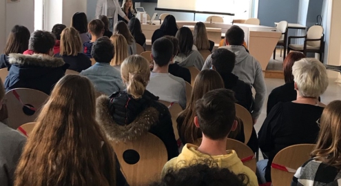 Le CDAD de la Marne organise et accompagne la visite de collégiens et lycéens au Tribunal judiciaire de Châlons-en-Champagne